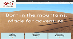 Desktop Screenshot of 360-expeditions.com