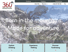 Tablet Screenshot of 360-expeditions.com